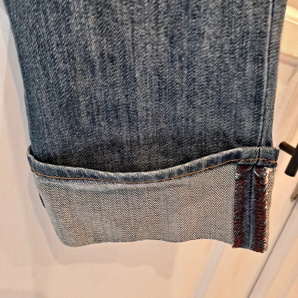 GAP Women's Boyfriend Jeans in Blue - Picture 2 of 6